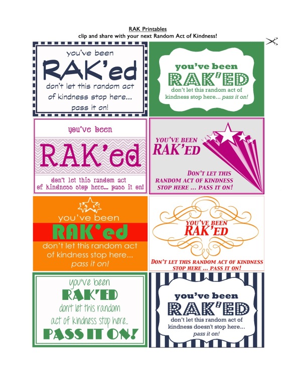 More RAK'ed printables from Make Them Wonder